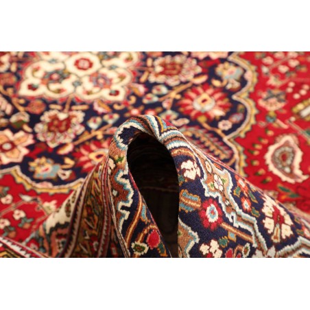Tappeto Tabriz Persia marrone giallo 256x338