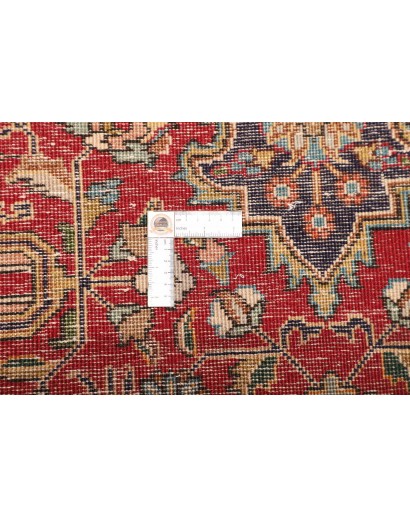 Tappeto Tabriz Persia marrone giallo 256x338