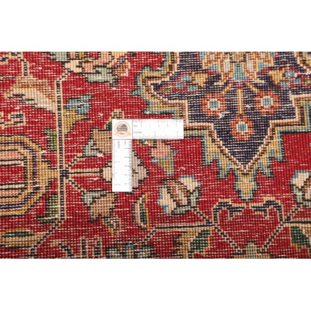 Tappeto Tabriz Persia marrone giallo 256x338