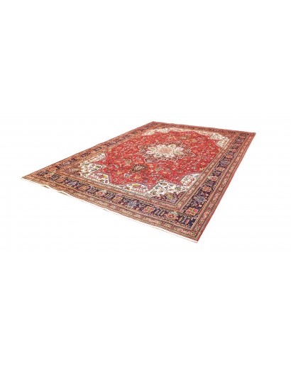 Tappeto Tabriz Persia marrone grigio 255x347