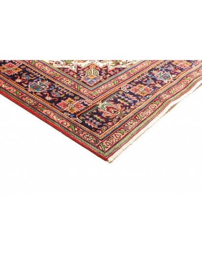 Tappeto Tabriz Persia marrone grigio 255x347
