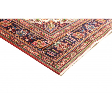 Tappeto Tabriz Persia marrone grigio 255x347