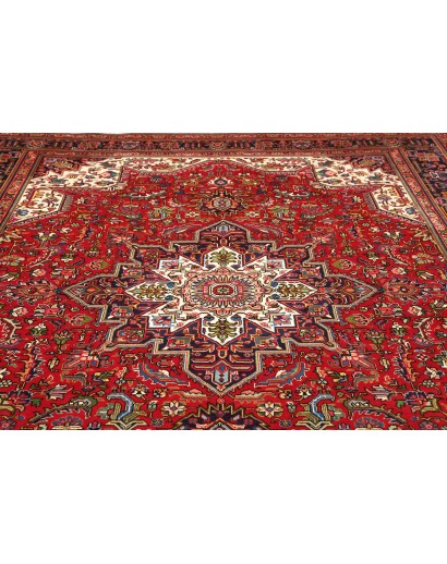 Tappeto Tabriz Persia marrone grigio 255x347