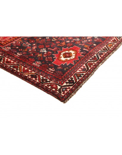 Tappeto Shiraz Persia marrone rosso 235x337