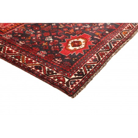 Tappeto Shiraz Persia marrone rosso 235x337