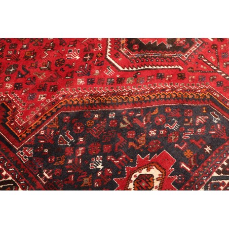 Tappeto Shiraz Persia marrone rosso 235x337