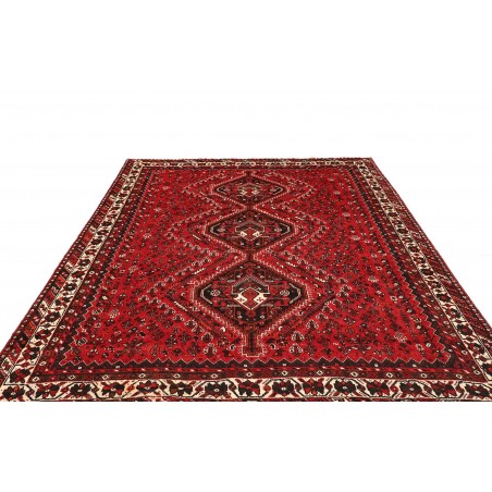 Tappeto Shiraz Persia marrone giallo 225x300