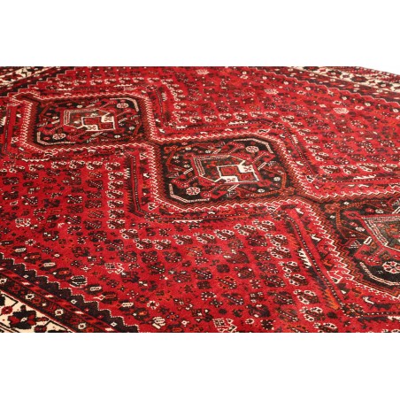 Tappeto Shiraz Persia marrone giallo 225x300