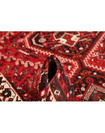 Tappeto Shiraz Persia marrone giallo 225x300
