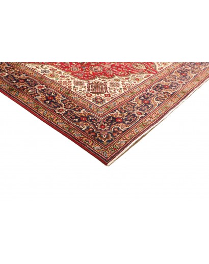Tappeto Tabriz Persia marrone giallo 247x358