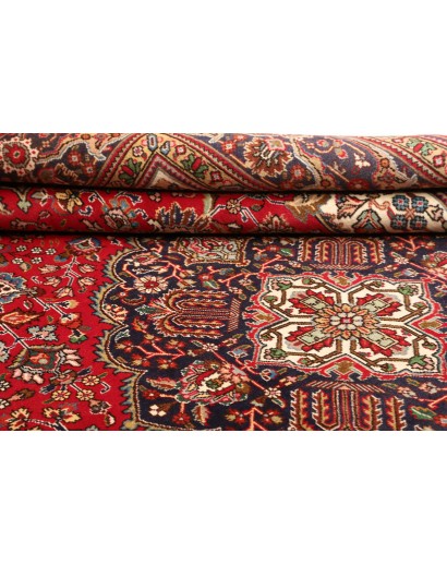 Tappeto Tabriz Persia marrone giallo 247x358