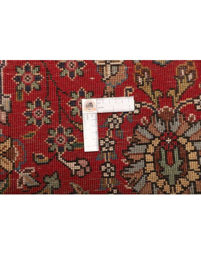 Tappeto Tabriz Persia marrone giallo 247x358