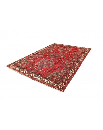 Tappeto Shiraz Persia marrone rosso 214x302