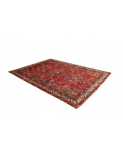 Tappeto Shiraz Persia marrone rosso 214x302