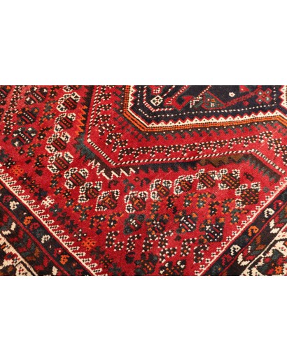 Tappeto Shiraz Persia marrone giallo 205x293