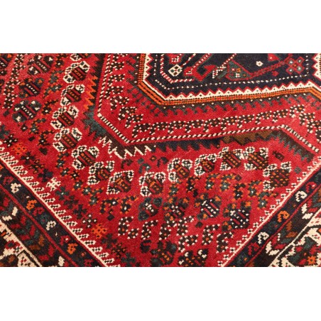 Tappeto Shiraz Persia marrone giallo 205x293