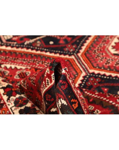 Tappeto Shiraz Persia marrone giallo 205x293