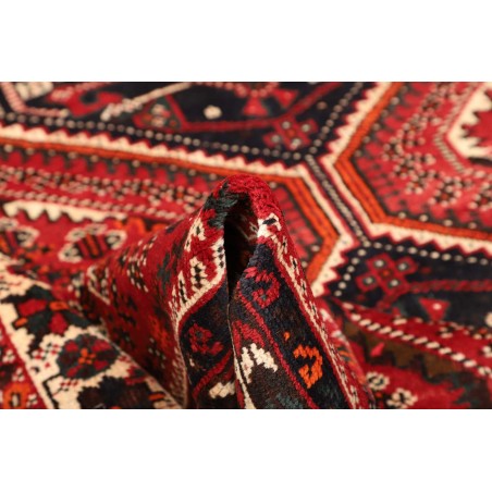 Tappeto Shiraz Persia marrone giallo 205x293