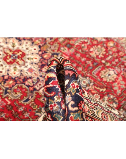 Tappeto Tabriz Persia marrone giallo 205x315