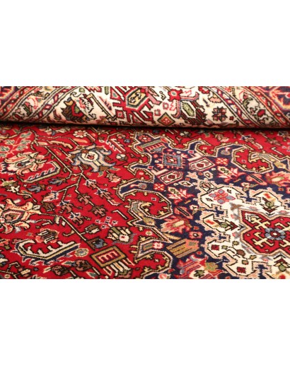 Tappeto Tabriz Persia marrone giallo 205x315