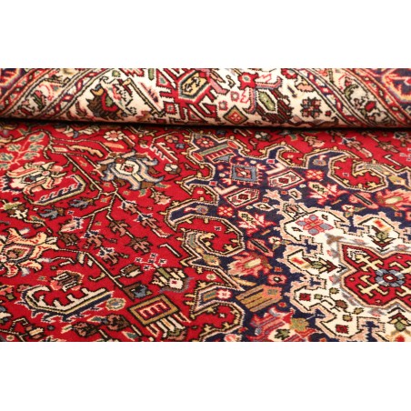 Tappeto Tabriz Persia marrone giallo 205x315
