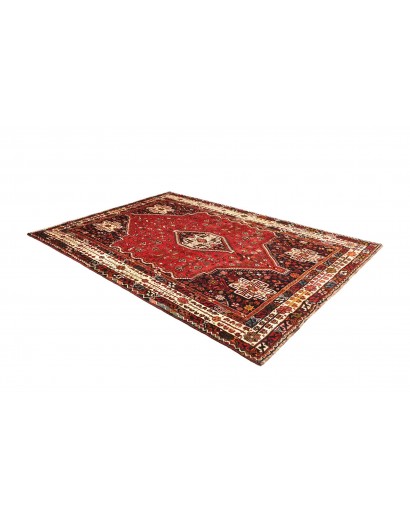 Tappeto Shiraz Persia marrone giallo 215x305