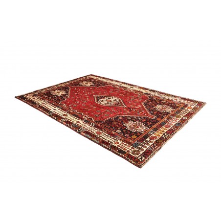 Tappeto Shiraz Persia marrone giallo 215x305