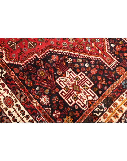 Tappeto Shiraz Persia marrone giallo 215x305