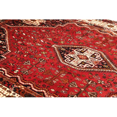 Tappeto Shiraz Persia marrone giallo 215x305