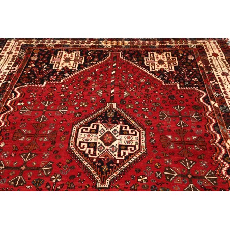 Tappeto Shiraz Persia marrone giallo 215x305