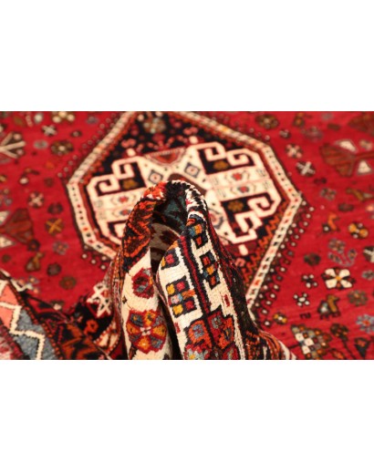 Tappeto Shiraz Persia marrone giallo 215x305