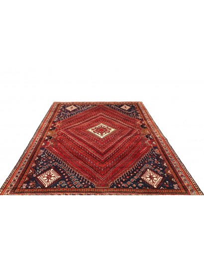Tappeto Shiraz Persia marrone giallo 210x293