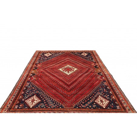 Tappeto Shiraz Persia marrone giallo 210x293