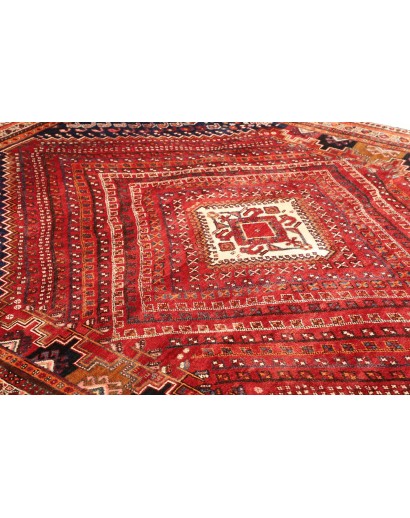 Tappeto Shiraz Persia marrone giallo 210x293