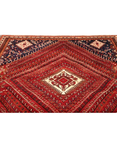 Tappeto Shiraz Persia marrone giallo 210x293