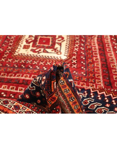 Tappeto Shiraz Persia marrone giallo 210x293