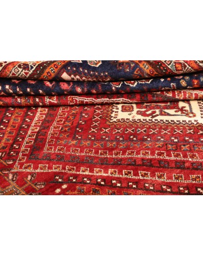 Tappeto Shiraz Persia marrone giallo 210x293