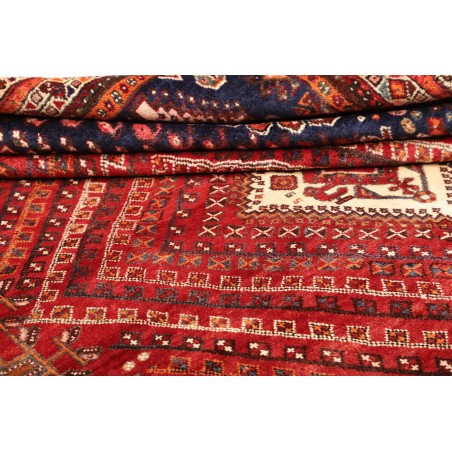 Tappeto Shiraz Persia marrone giallo 210x293