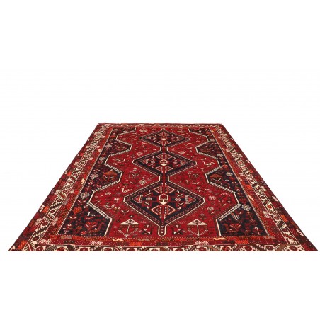 Tappeto Shiraz Persia marrone giallo 220x290