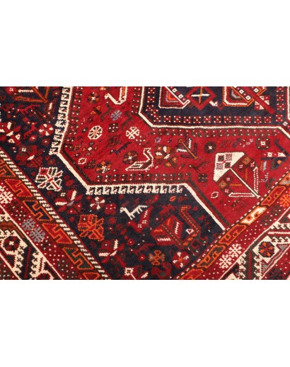 Tappeto Shiraz Persia marrone giallo 220x290