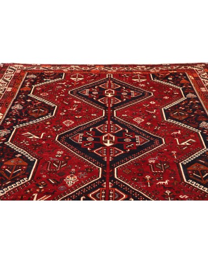 Tappeto Shiraz Persia marrone giallo 220x290