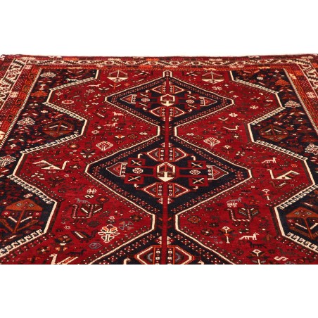 Tappeto Shiraz Persia marrone giallo 220x290