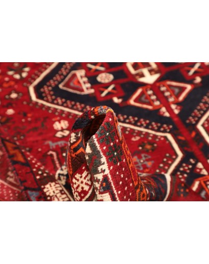Tappeto Shiraz Persia marrone giallo 220x290