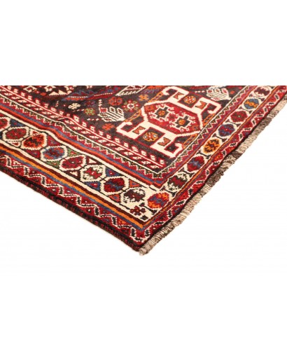 Tappeto Shiraz Persia marrone giallo 213x313