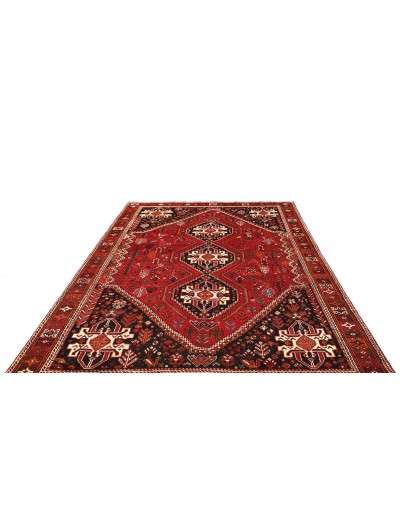 Tappeto Shiraz Persia marrone grigio 215x300