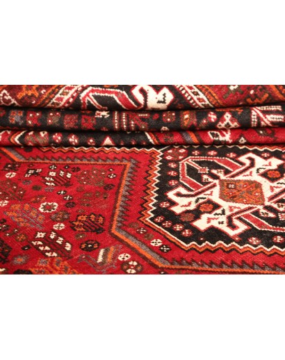 Tappeto Shiraz Persia marrone grigio 215x300