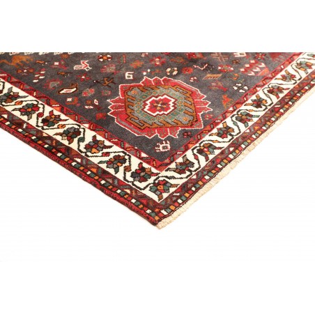 Tappeto Shiraz Persia grigio giallo 220x308
