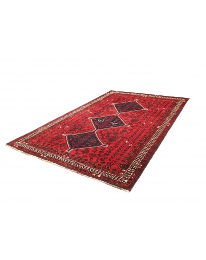 Tappeto Shiraz Persia marrone rosso 208x305