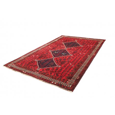 Tappeto Shiraz Persia marrone rosso 208x305