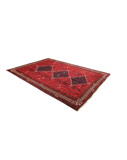 Tappeto Shiraz Persia marrone rosso 208x305